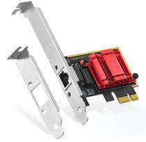 2.5Gbps high-speed PCIe expansion LAN card, RTL8125BG chipset, 25001000100Mbps Ethernet, RJ45 port, compatible with WindowsLinuxMac (2 pieces)