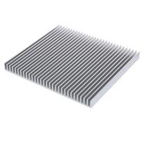 Large Aluminum Heatsink for LED Coolers, 200 x 220 x 18mm, 30-Fin Heatsink Board
