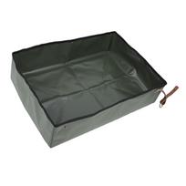 Portable Cat Travel Litter Box Waterproofing Foldable Litter Box Cat Collapsible Toilet for Hotels Camping Outdoor Activities