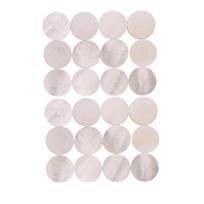 24PCS White Guitar Inlay Dots Mother of Pearl Shell Fingerboard Dots Fretboard Inlay Dots  Guitar