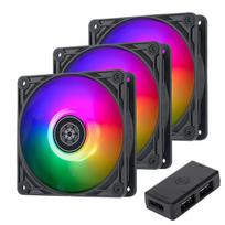 SilverStone Case Fans 120mm 3-Pack SST-VS120B-ARGB-3PK ARGB Fans