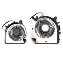 YOCAHU CPU+GPU Cooling Fan Replacement for MSI Katana GF76 Pulse GL76 MS-17L1 GF66 11UC Pulse GL66 11UEK MS-1581 DC5V Laptop Fan PABD08008SH-N459