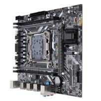 X99 Gaming Motherboard, LGA 2011-3 Micro ATX PC Motherboard, DDR4 128GB M.2 NVMe, NGFF 3.0 6GBs PCI E