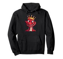 Dragon face and clown costume. Hoodie