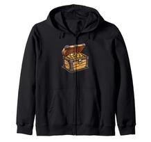Awesome pirate treasure chest costume. For boys and girls. Zip-up hoodie.
