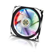 WINGONEER 120mm Case Fan Cooling PC and Light-Up Computer Case with Cool Look, Long Life CPU Cooler Radiator System - Colorful Fan