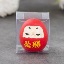 Japanese Ceramic Daruma Doll Crafts - Wealth Prosperity Lucky Charm Fortune Ornament Home Desk Landscape Decor Accessories