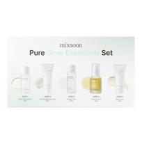 mixsoon Pure Glow Essential Set Bean Cleansing Oil Centella Foam Toner Bean Essence & Bean Cream Korean Skincare Travel Kit