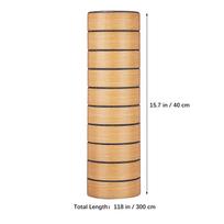 3D Wall Paneling Peel and Stick Self Adhesive Waterproof Thickened Texture Stickers for Bathroom Kitchen Accent Wall 40cmx300cm