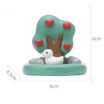 Rabbit Mobile Phone Stand Tulip Cell Phone Bracket Resin Phone Holder  Small Gifts duck
