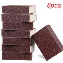 Magic Sponge Eraser Descaling Emery Cleaning Brush Silicon Carbide Descaling Cleaning Brush Stove Top Pot Kitchen Tools Esponjas