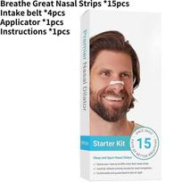 Comfortable Nasal Breathing Dilators Starter Kit For Improved Sleep And Snoring Relief