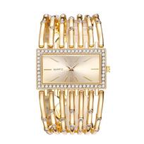 Korean Style Rhinestone Women's Bracelet Quartz Watch auksas