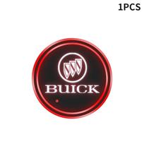 1/2Pcs 7 Color LED Car Cup Holder Light Luminous Coaster Water Cup Pad For Buick Envision LaCrosse 2017-2019 ENCORE Accessories