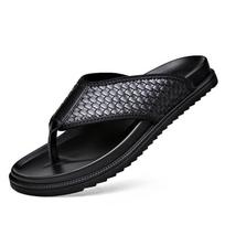 Men's Trendy Summer Thick-Soled Flip-Flops: Comfortable Soft-Soled Thong Sandals for Home, Beach, and Outdoor Use 44