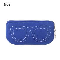 Unisex Reading Glasses Zipper Pouch Glasses Case Eyeglasses Sleeve Glasses Box Sunglasses Bag