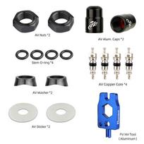 60ml mtb Road Bike Tubeless Tire Sealant Syringe Fluid Injection Tool Schrader/Presta Valve Tool Optional Bicycle Tire Repair AV C4WS2-A17