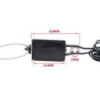 Trailer Breakaway Switch Professional Emergency Breakaway Coiled Cable Strong Connection Weather-resistant for RV Towing Trailer