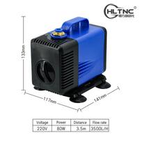 New promotion water pump 80W 220v/110v +5 meters white water pipes for water cooled spindle 110V