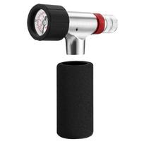 Air CO2 Inflator with Sponge Cover Mini Bicycle Pump Schrader & Presta Valve Portable Tire Inflator for MTB Road Bike