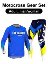 motocross gear set Enduro cross Jersey Pant Kits Racer Gear Set Off-road Mens Kits Women's mountain Downhill Motorcycle MX M-32