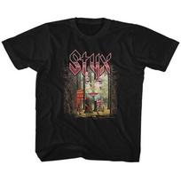Styx The Grand Illusion Black Children's T-Shirt 100