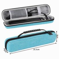 Portable EVA Hair Straightener Storage Bag Curling Iron Hair Rollers Storage Bag Waterproof Carrying Case Organizer Hair Tools žalia
