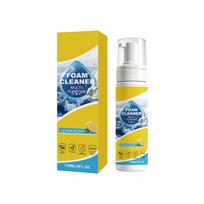 Multi Purpose Foam Cleaner for Car Interior Upholstery Dashboard Carpet Seat Fabric Plastic Surfaces 150ml Lemon Scent Gentle Formula Easy Application One Size