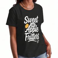 Sushi Time Ladies Cotton T Shirt, Premium Cotton Print, Durable And Longlasting, Casual And Fashionable. Cute Sushi Roll Graphic Tee For Wounisex, Enj S įvairiaspalvis