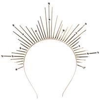 Saint Mary Halo Headdress: European Goddess Fashion Headband for Travel & Parties