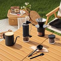 Cliton Hand Coffee Grinder Pour-Over Set
