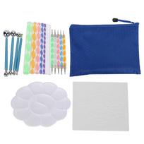 20PCS Precise Tip Mandala Dotting Tools Flexible Use Rock Coloring Sticks  Graffiti Design Dotting Tools Set