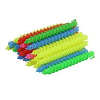 20pcs Mixed Colors Hair Roller Spiral Plastic Spiral Rod Styling Tool Hair Curling Roller  Salon