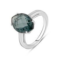 Sidabrinis žiedas su London Blue topazu 4,56ct (2127369) 17.5 mėlyna