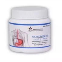 Pakuotėje yra 2 BPH Pharmaceuticals Glutton-Ds tabletės( po 40 tablečių)