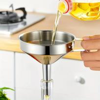 304 Stainless Steel Funnel, Large Diameter Kitchen Oil Leakage, Filter Screen, Spoon Leakage Eid Al-Adha Mubarak