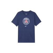 Nike Paris Saint-Germain Crest Short Sleeve T-Shirt Men Tops Blue DJ1316-410 S