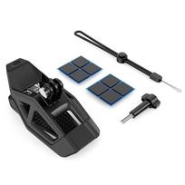 Helmet Clamp Mount Motorcycle Helmet Chin Bracket Sport Camera Clip for GoPro 13 12 11 10 9 8 for Insta 360 X5 X4 Accessories juoda