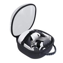 Hard Carrying Case Compatible with Oculus Meta Quest 3S/Quest 3/Quest 2 VR Headset and Touch Controller Accessories Case