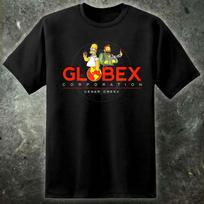 Globex Corporation Hank Scorpio Homer Simpson Inspired T Shirt L