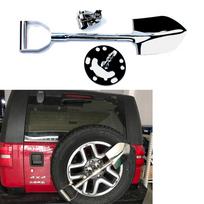 4WD 4x4 SPARE TYRE 304 STAINLESS STEEL MUD SNOW SHOVEL WITH KEY LOCKED SPADE BRACKET france