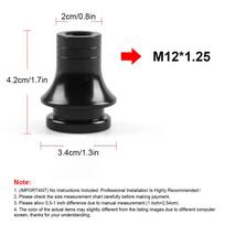 Universalus M10X1.5 M10X1.25 M12X1.25 Sriegio perjungimo rankenėlės bagažinės laikiklio adapteris Rankinis pavarų perjungiklis skirtas Honda Toyota skirta Nissan