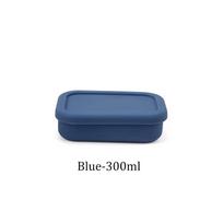 Silicone Bento Lunch Box Microwave Heating Lunch Fruit & Vegetable Storage Suitable for Students and Office Workers