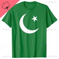 Cotton Pakistan Flag 14 August Printed Tshirt MEN WOMEN UNISEX High Quality Cotton T Shirts Breathable Outdoors Tops Tee Shirt S