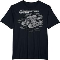 NEW LIMITED World War 2 German Tank Tiger I Engineering T-Shirt Unisex T-Shirt XXL