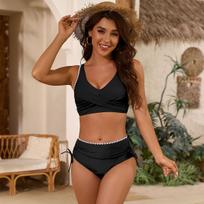Shell Hand-Crocheted Bikini - European & American Sexy Women's Swimwear 2025 2XL