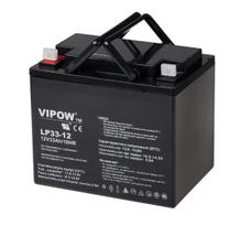 Vipow 12V 33Ah gel battery UPS PIEC