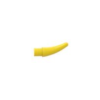 20pcs MOC Parts 53451 Barb Claw Tooth Horn Compatible Bricks DIY Building Blocks Puzzle Brain Toy Gift for Kids