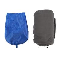 Fleece Sleeping Bag Liner Hygienic Easy To Clean  Thickened Foldable Multifunctional Fleece Sleeping Bag for Camping