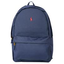 Polo Ralph Lauren Embroidered Pony Pattern Polyester Backpack Regular Kids Kids backpack Blue 9AR151-BCV Basic Set (Bag+Dust Bag)